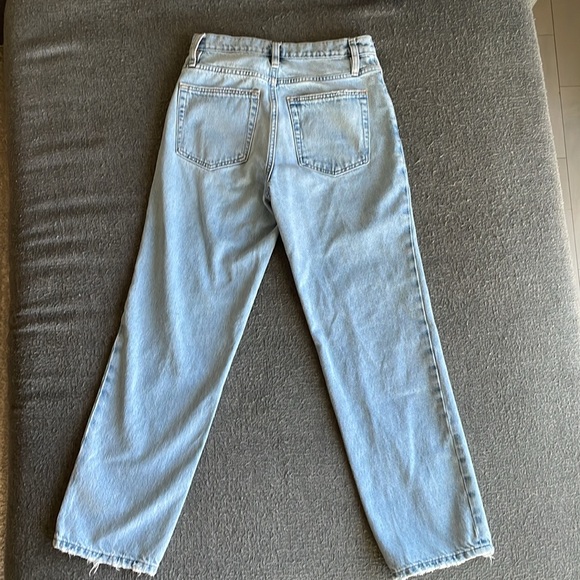 Frame sz 24 High-Rise Wide Leg Comfy Jeans - Picture 7 of 11